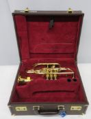 Besson Sovereign 928GS cornet with case. Serial number: 838551. Please note that this ite