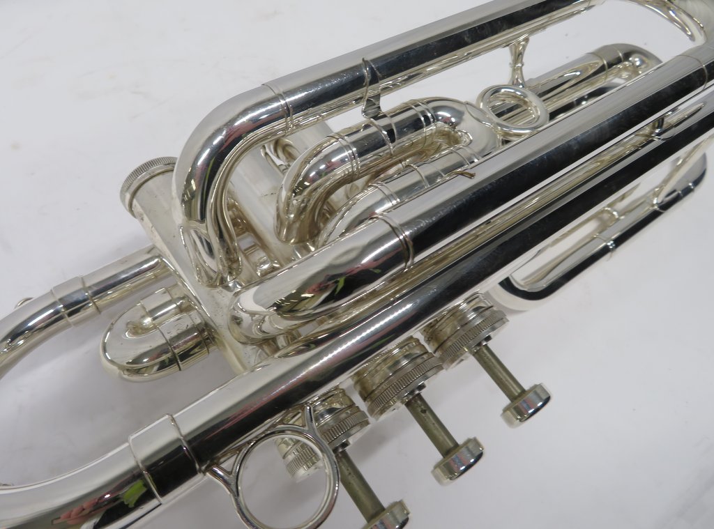 Besson International BE708 fanfare trombone with case. Serial number: 880276. Please note - Image 12 of 13