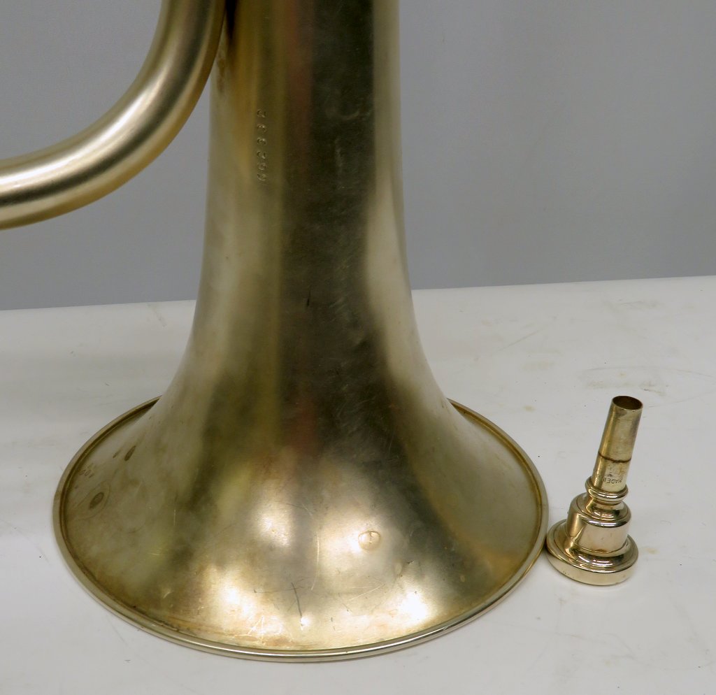 Boosey & Hawkes Imperial Baratone sax horn with case. Serial number: 662332. Please note t - Image 11 of 13