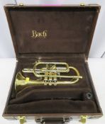 Vincent Bach Stradivarius 184 ML cornet with case. Serial Number: 578234. Please note that