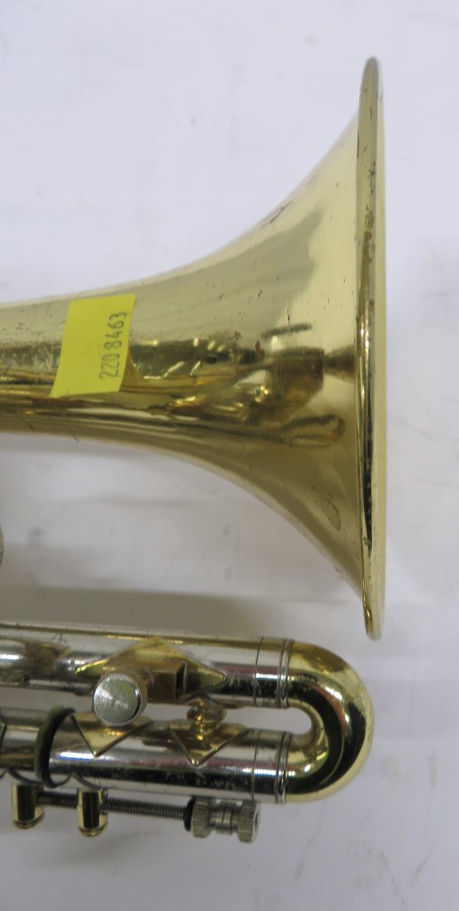 Bach Stradivarius 184 ML cornet with case. Serial number: 639825. Please note that this i - Image 5 of 15