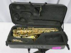 Henri Selmer 80 Super Action Serie 2 alto saxophone with case. Serial number: N.527948. Pl