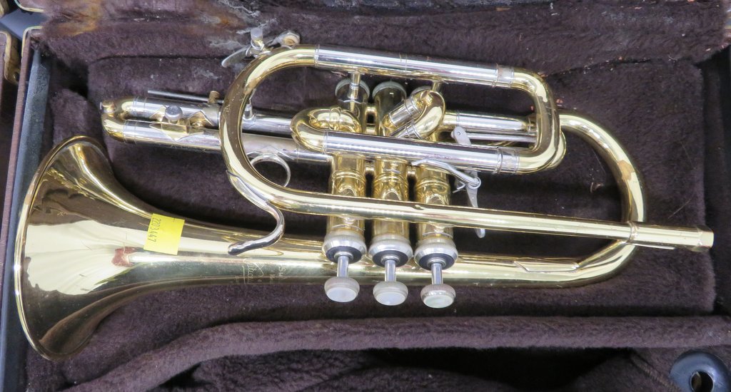 4x Vincent Bach Stradivarius 184 cornets with cases. Serial Numbers: 519302, 528842, 58489 - Image 10 of 30