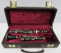 Buffet Crampon E flat clarinet (approx 42.5cm not including mouth piece) with case. Serial