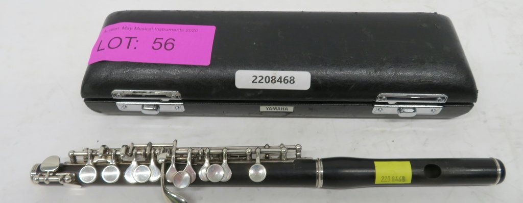 Yamaha 62 piccolo with case. Serial number: 40556. Please note that this item is sold as - Image 2 of 10