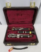 Buffet Crampon R13 L Green clarinet (approx 59.5cm not including mouth piece) with case. S