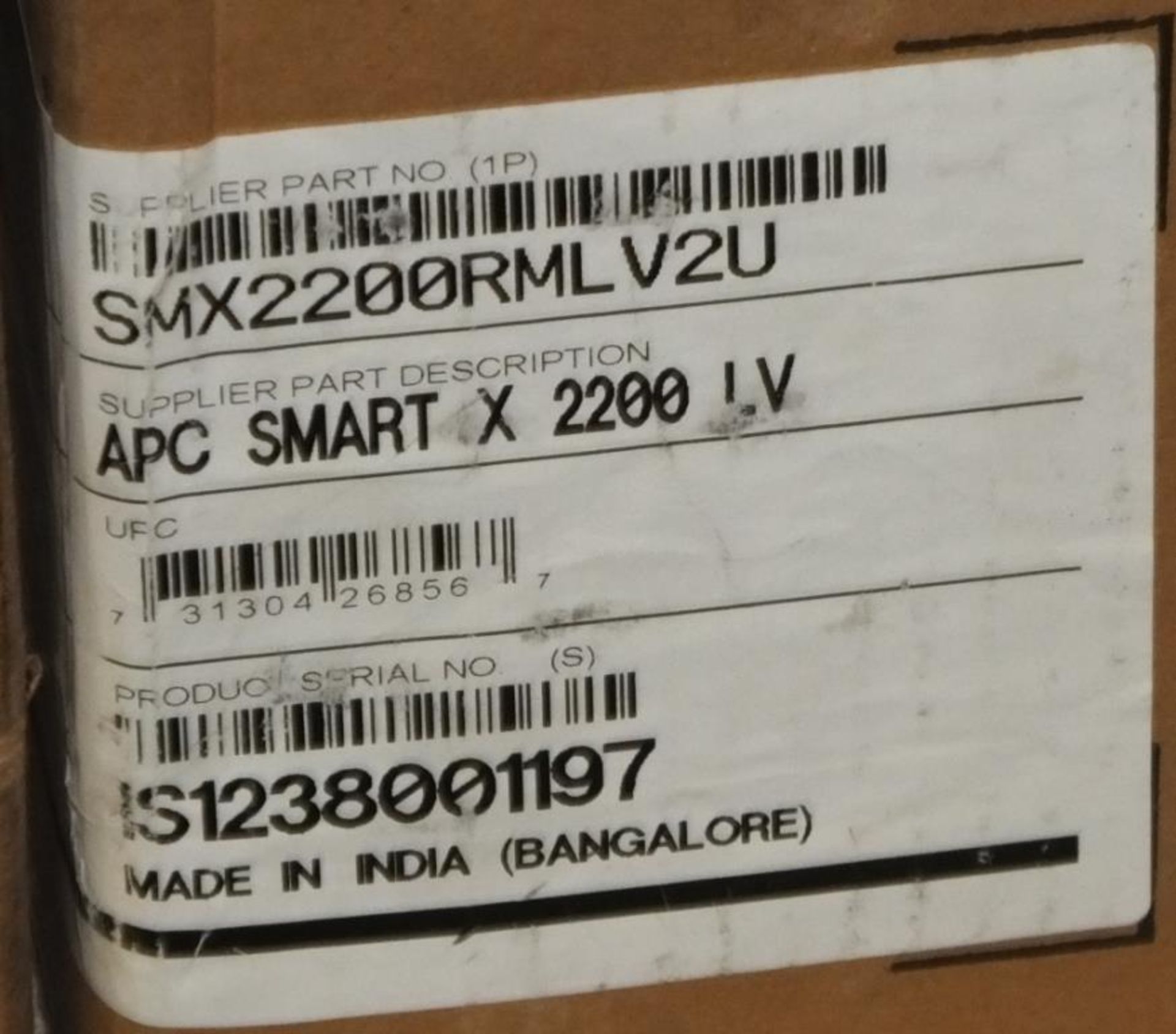 3x APC Smart X 2200 LV Smart Battery Power Supply Units - Image 5 of 5