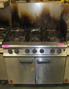 AS SPARES OR REPAIRS - Falcon 6 range cooker