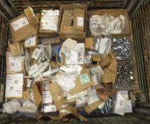 Bolts, Washers, screws, Pins, Stud Spacers, Locking Plates, Nails