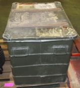 Aluminum heavy duty transit case 790x600x620