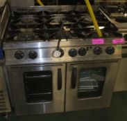 AS SPARES OR REPAIRS - Moorwood Vulcan 6 range cooker