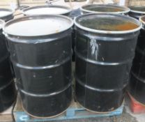 4x 45 Gallon Steel Drums