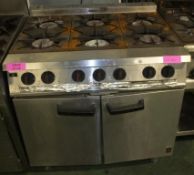 AS SPARES OR REPAIRS - Falcon 6 range cooker