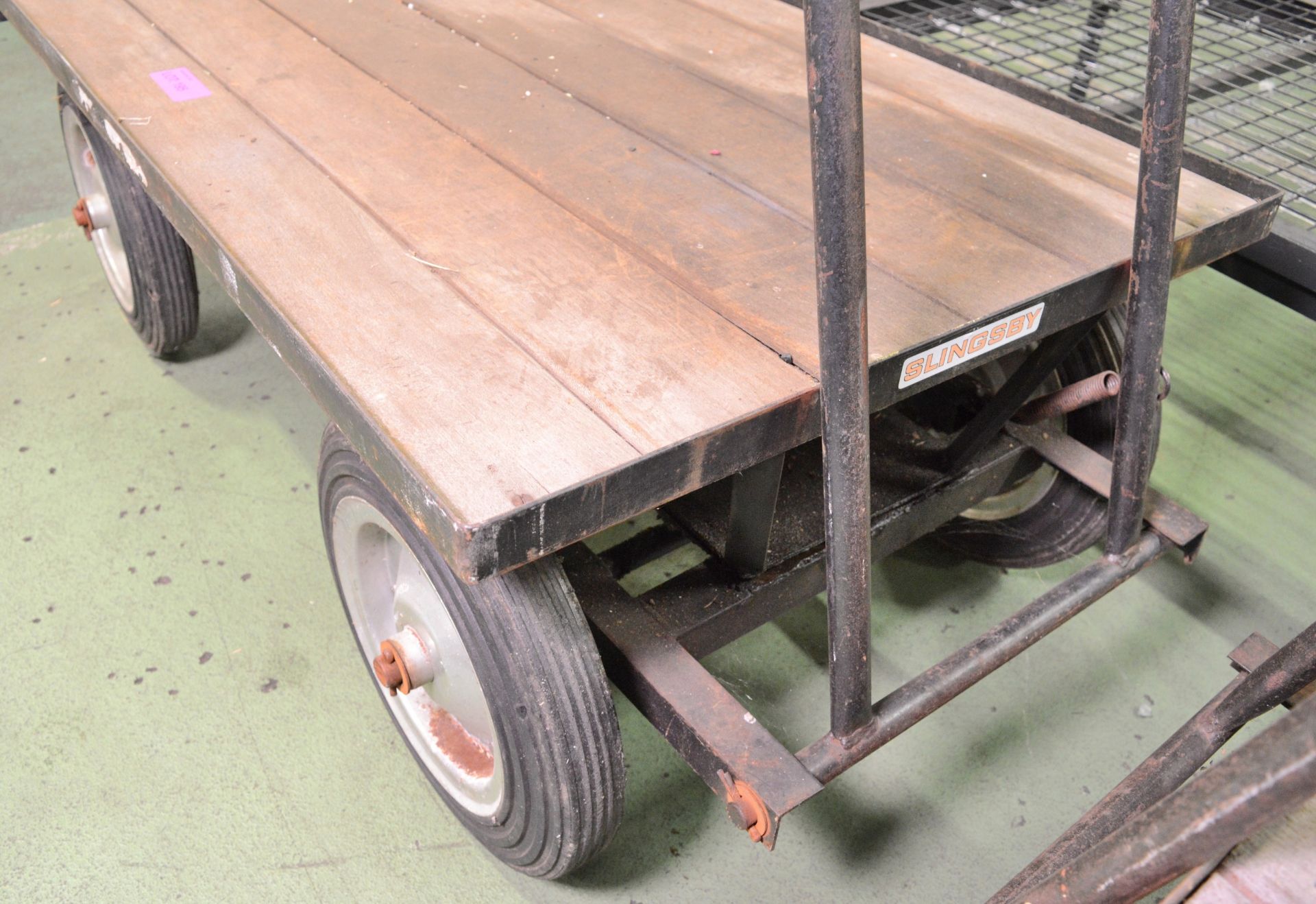 Slingsby Hand Trolley/Cart L1640 x W760 x H490mm. - Image 2 of 2