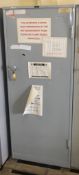 Single Door Cabinet With Mersey Lock L620mm x W450mm x H1530mm