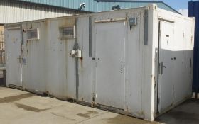 20ft Iso containerised Toilet block - Men & womens