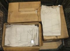 34x Combat Trousers Khaki Small Short, 63x Combat Trousers Khaki Medium Short