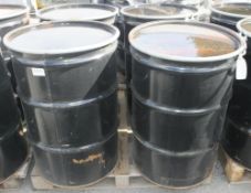 4x 45 Gallon Steel Drums