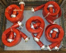 10x Layflat hose lengths