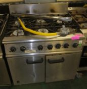 AS SPARES OR REPAIRS - Falcon 6 range cooker