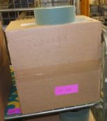 2x Boxes of Olive Green Scapa Cloth Adhesive Tape - 50mm x 50m per roll - 16 Rolls per box