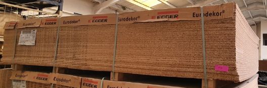 32x EEGER Eurodecker chip board panels.