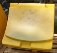 Plastic Yellow Grit Bins