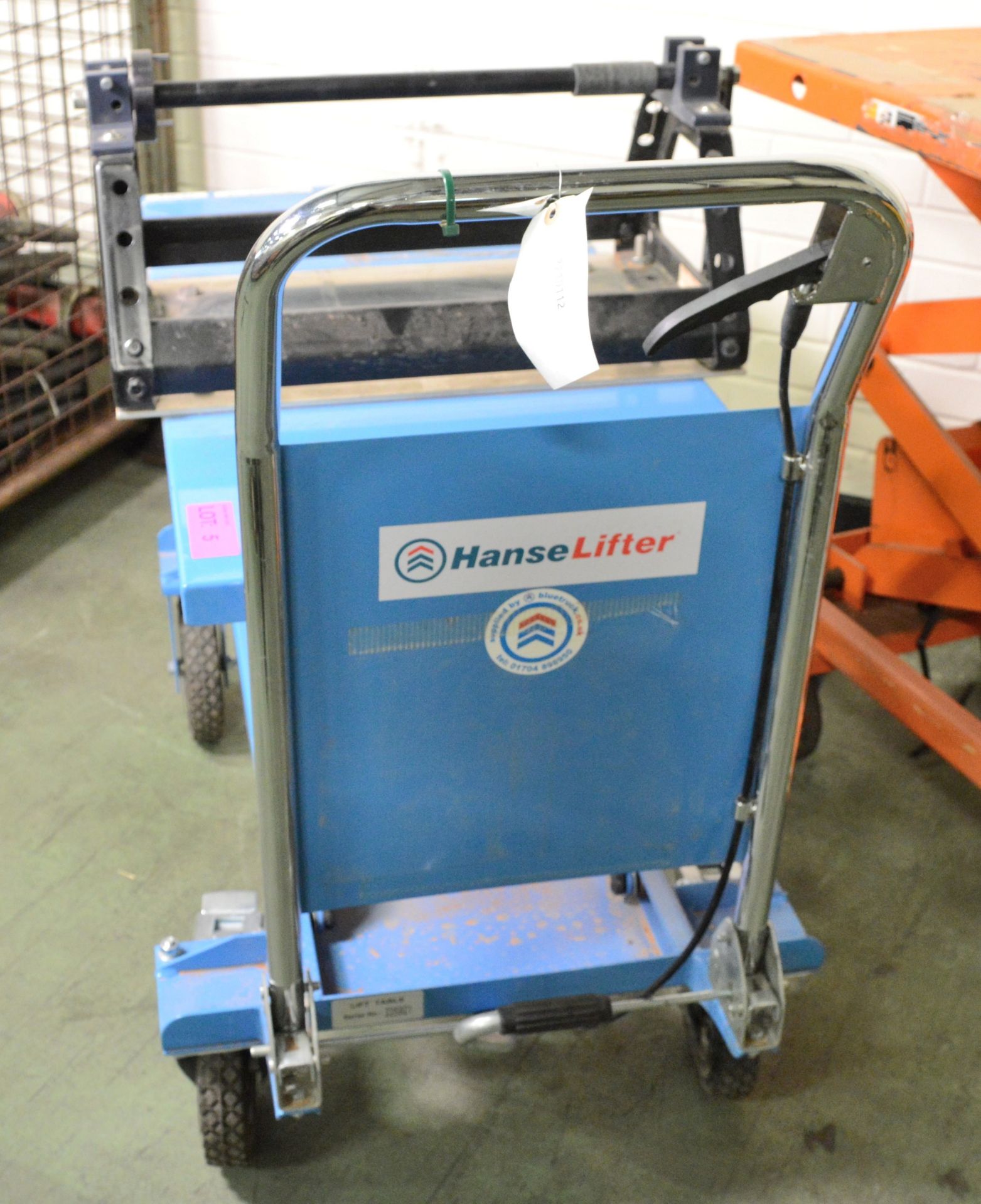 HanseLifter Mobile Lifting Platform Trolley With Reel Winder. - Image 2 of 3