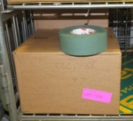 2x Boxes of Olive Green Scapa Cloth Adhesive Tape - 50mm x 50m per roll - 16 Rolls per box