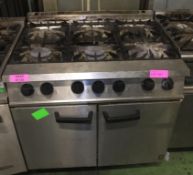 AS SPARES OR REPAIRS - Falcon 6 range cooker