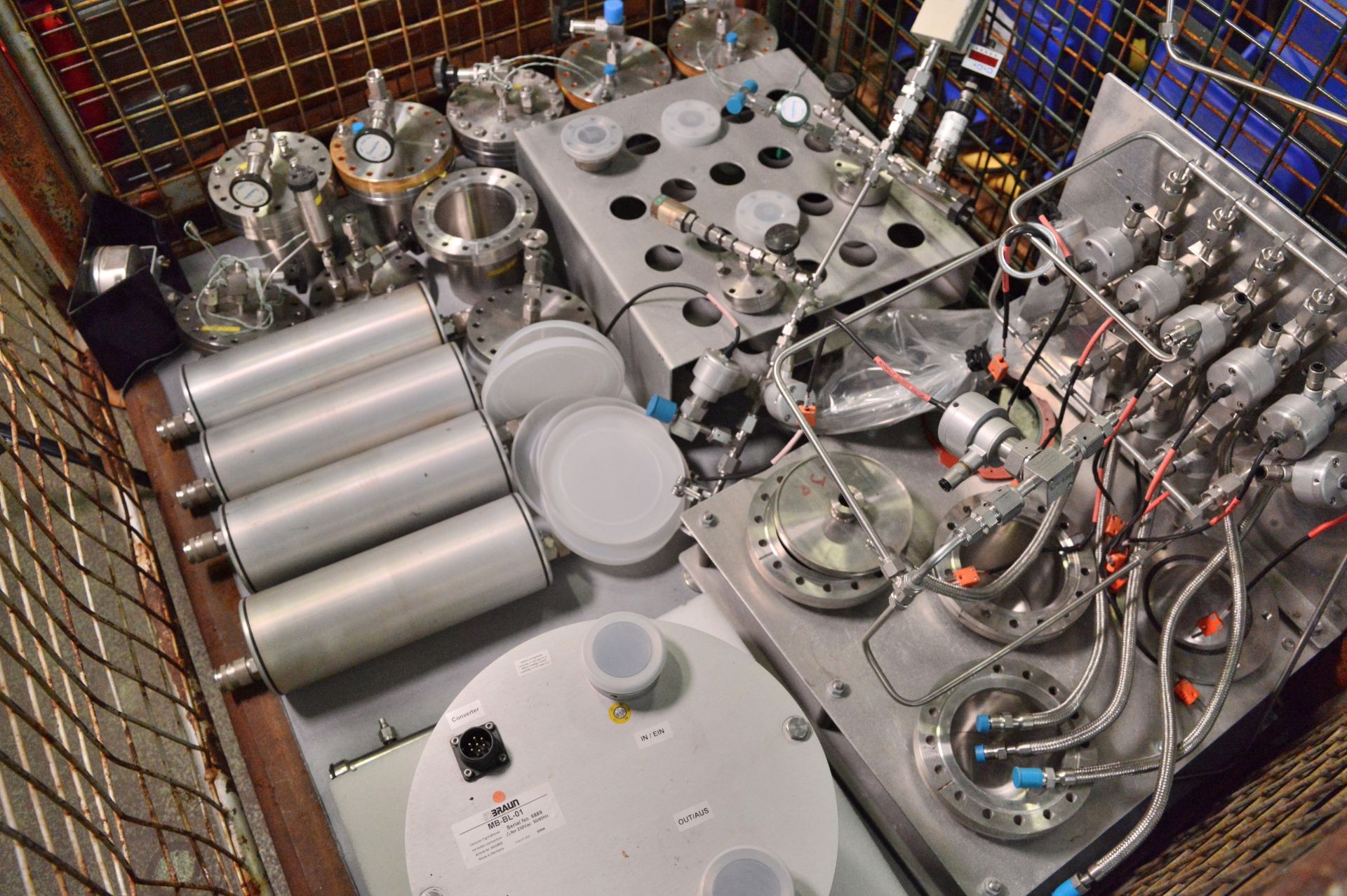 Various Stainless Steel Flanges & Cylinders & Control Panel. - Image 3 of 3