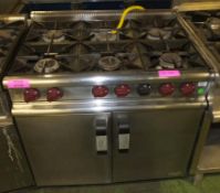 AS SPARES OR REPAIRS - Moorwood Vulcan 6 range cooker