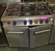 AS SPARES OR REPAIRS - Bartlett 6 range cooker