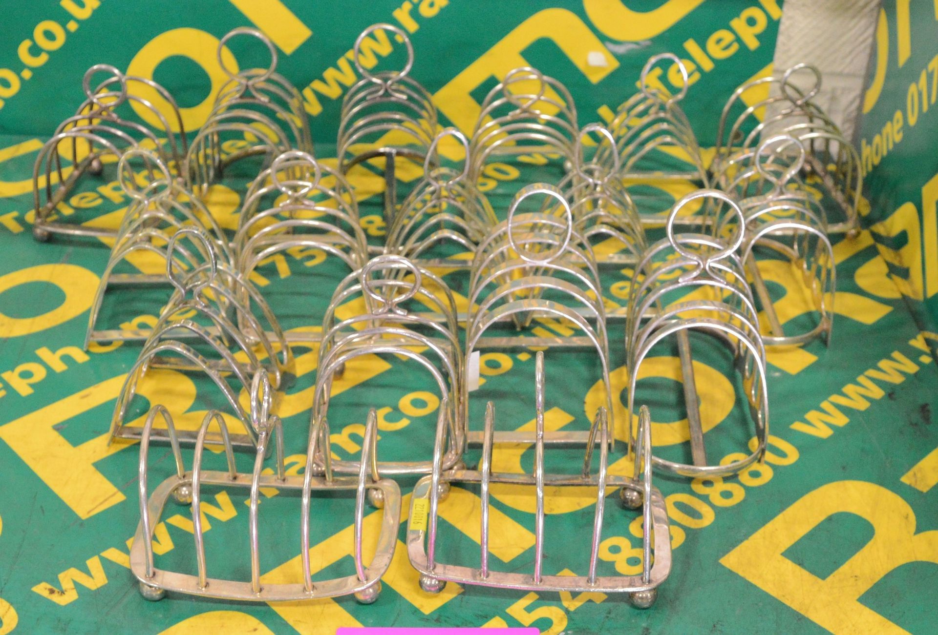 17x EPNS Various Toast Racks.