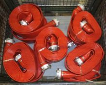 10x Layflat hose lengths
