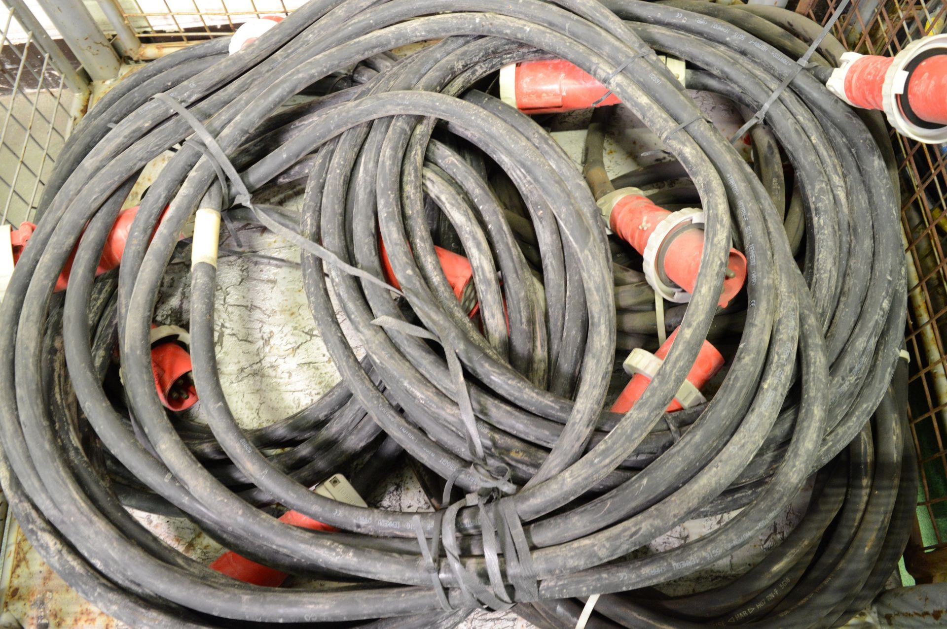 6x Electrical Power cable 3 Phase 63A. - Image 2 of 2