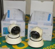 2x Wi Fi smart net cameras