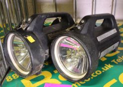 2x Dragon T12 Searchlight 100W - No Charger.