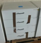 Cabinet 4 Drawers L660 x W540 x H810mm