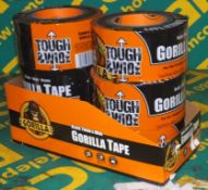 6x Rolls of Gorilla Tape 73mm x 27M