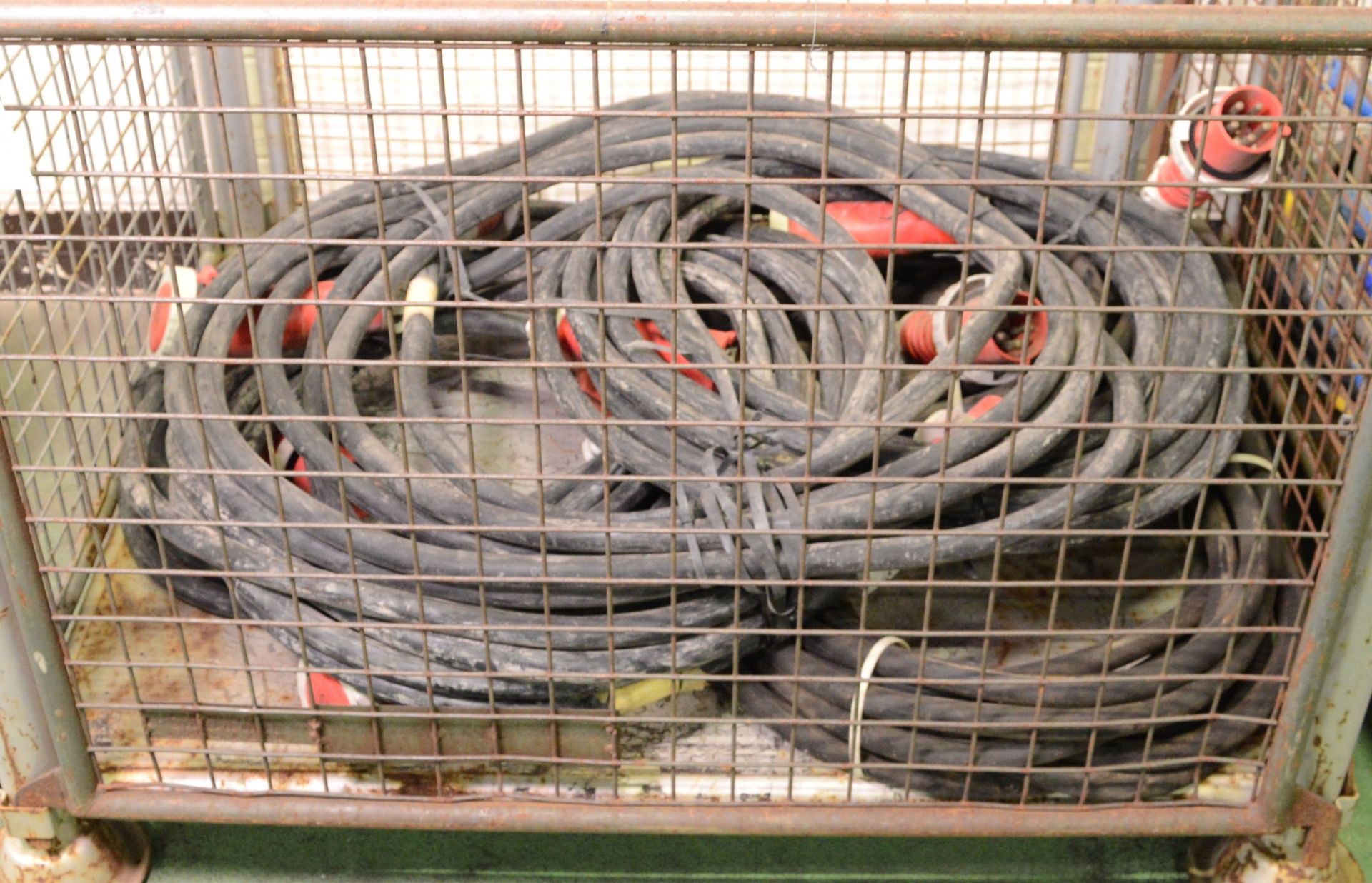 6x Electrical Power cable 3 Phase 63A.