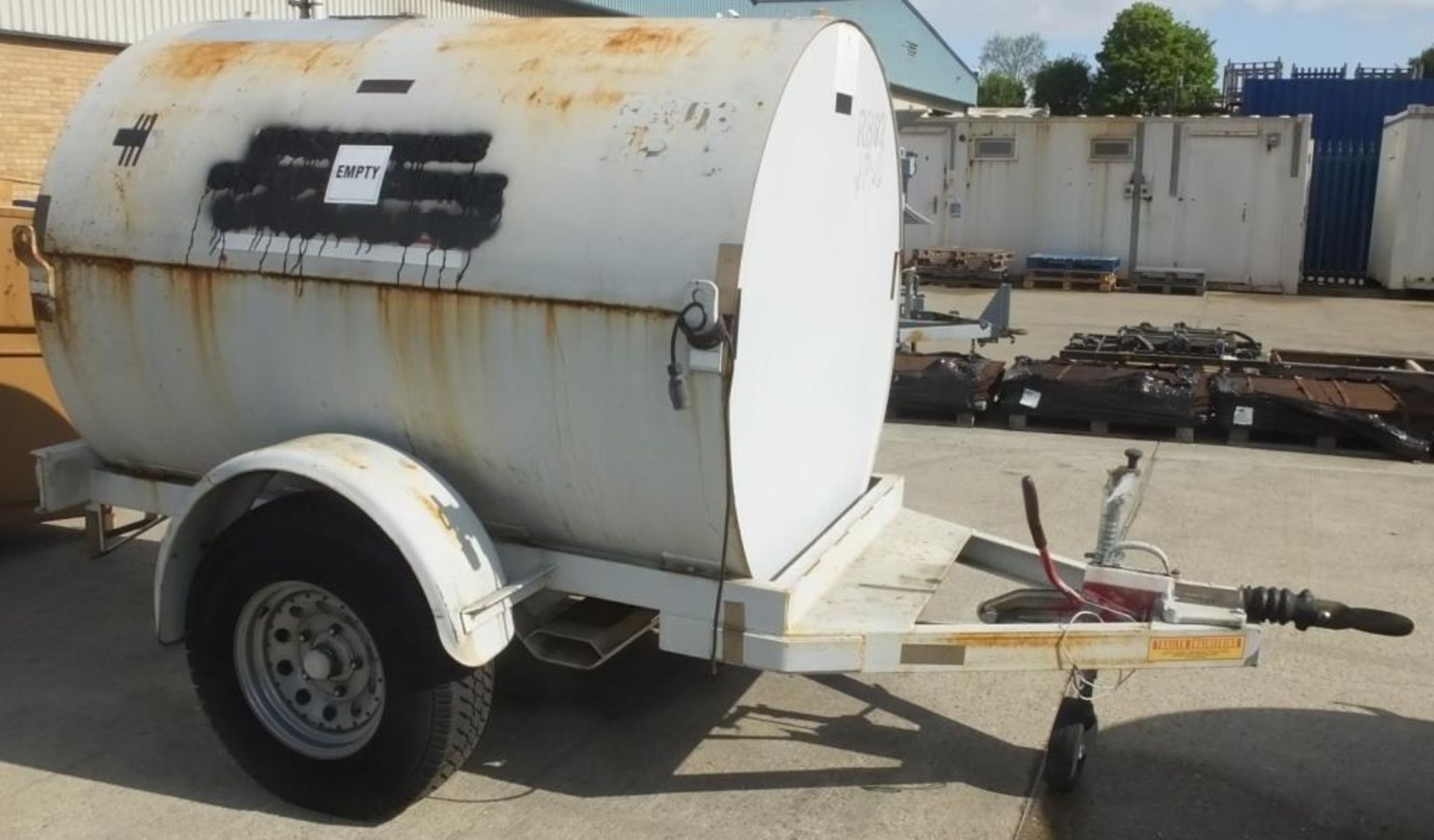 Trailered Mobile Fuel Dispensing Tank 2140 Litres