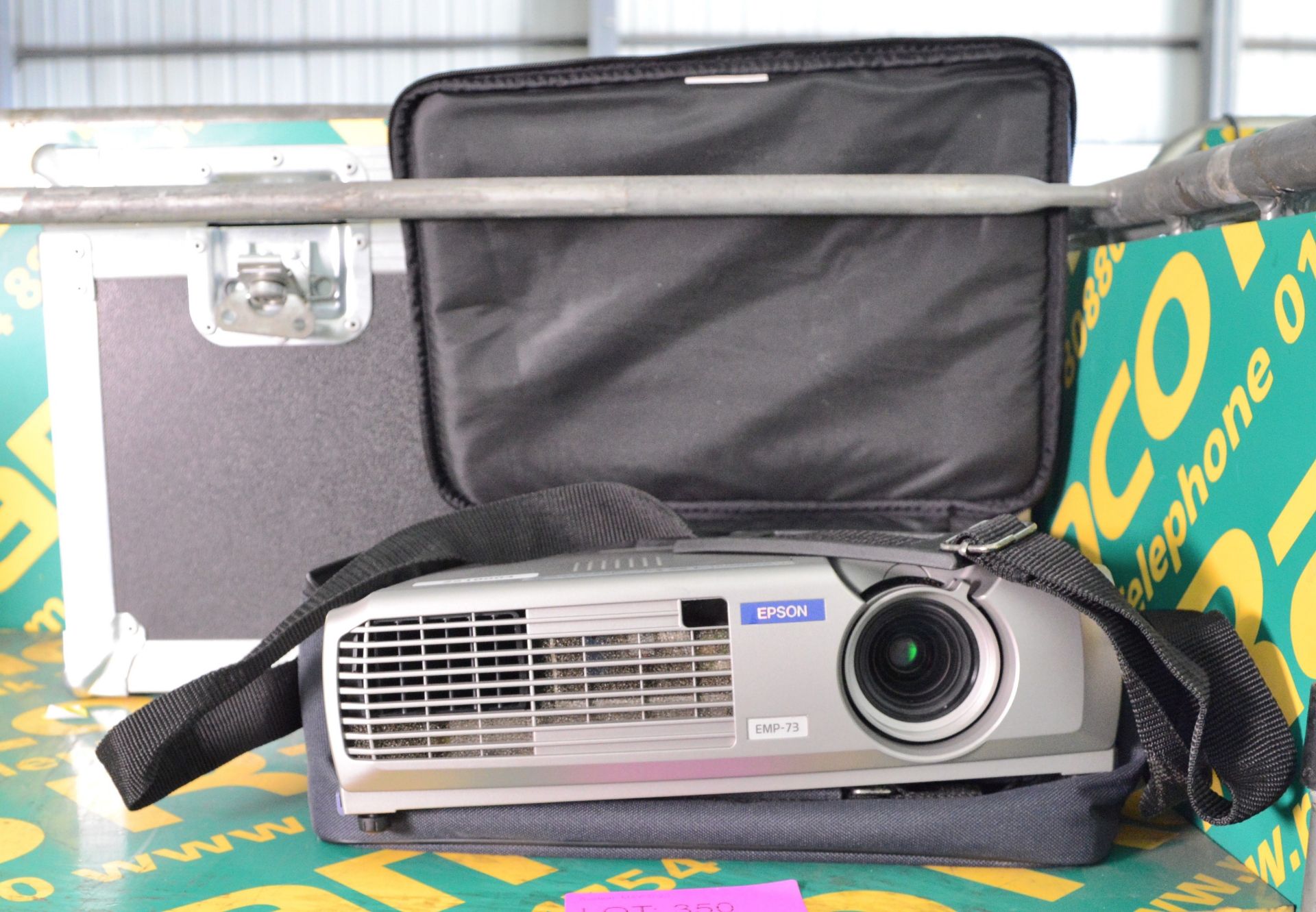 Epson EMP-73 LCD Projector & Case.