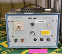 DEAC Type CC306C Automatic Electronic Charger.