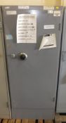 Single Door Cabinet With Spin Lock L620mm x W450mm x H1530mm - Combination unknown