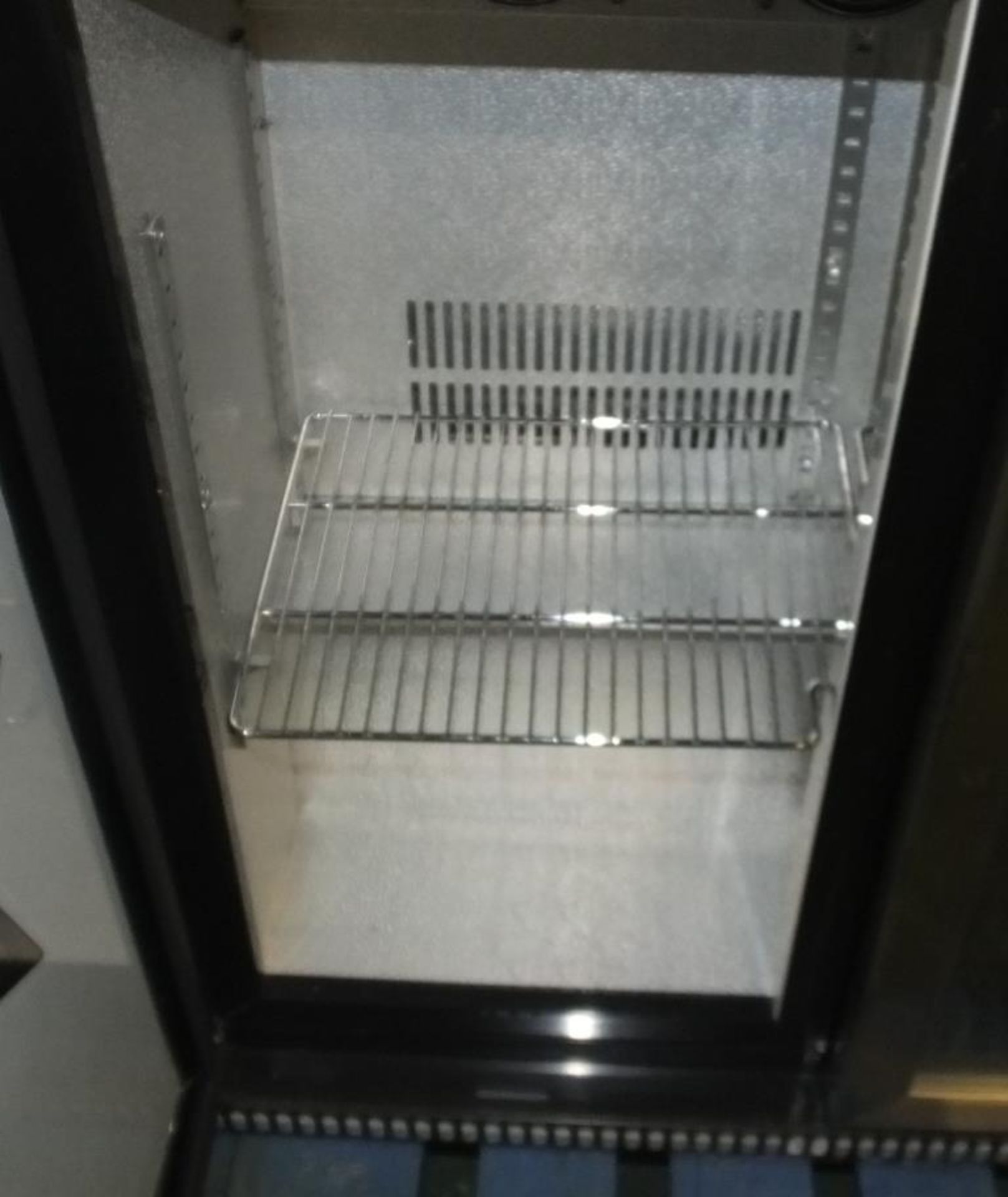 AS SPARES OR REPAIRS - Double door display fridge - Image 2 of 3
