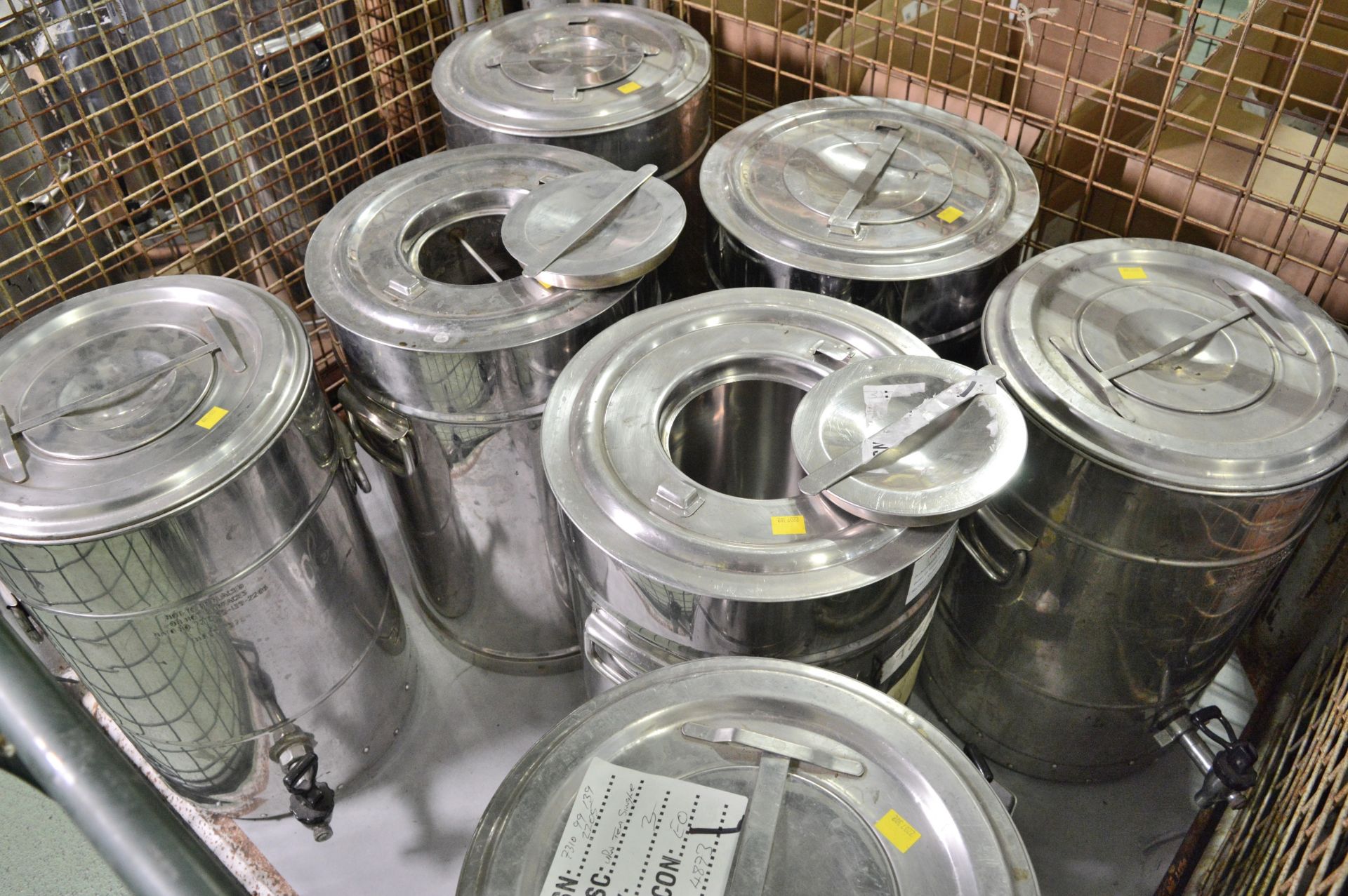 7x Insulated Tea Urns - Not heated. - Image 2 of 3