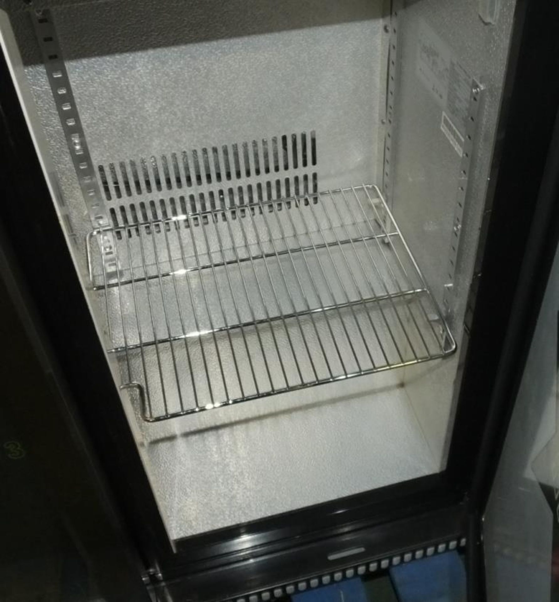 AS SPARES OR REPAIRS - Double door display fridge - Image 3 of 3