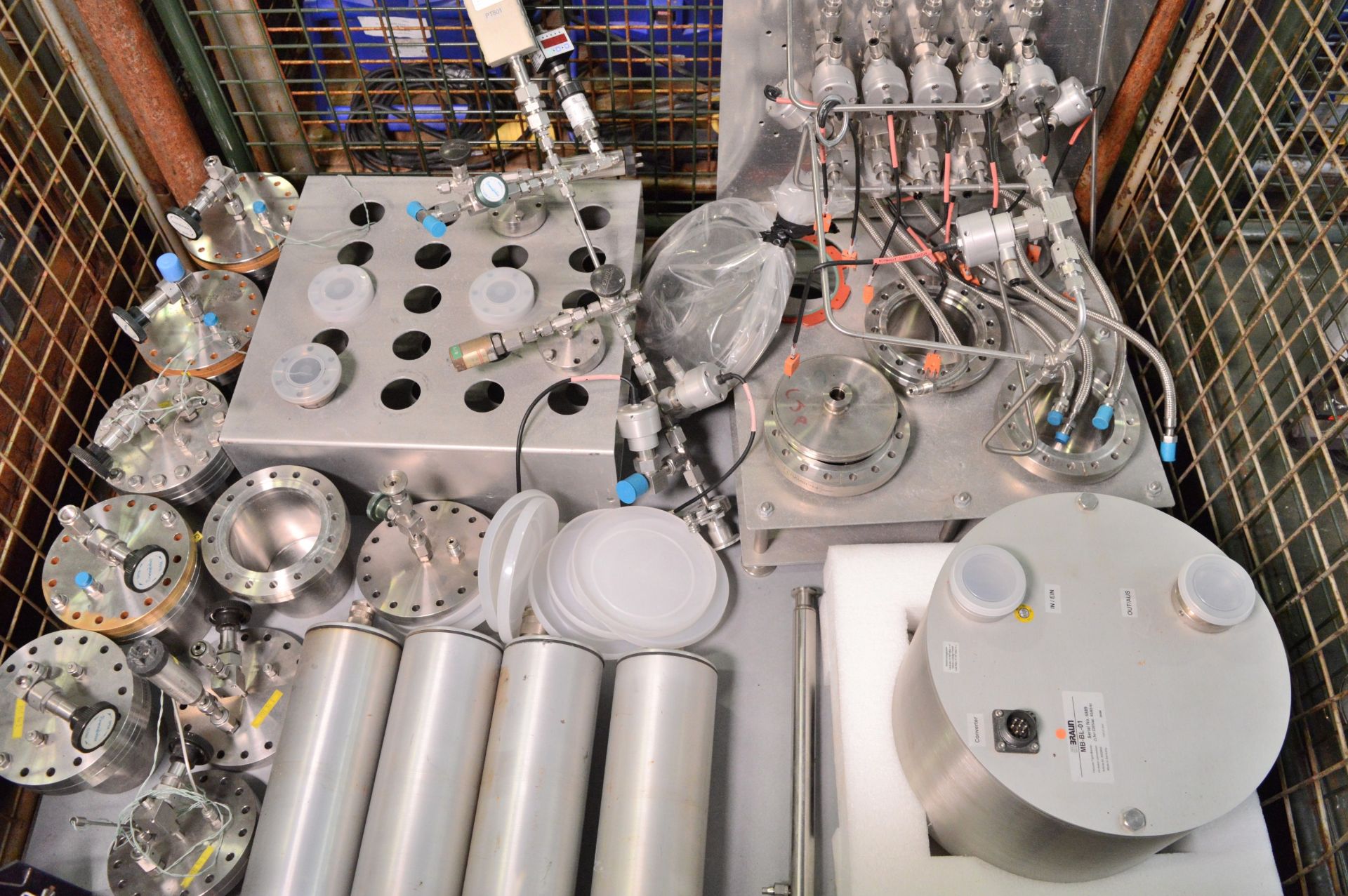 Various Stainless Steel Flanges & Cylinders & Control Panel. - Image 2 of 3