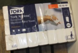 Pack of 1000 Tork Xpress Ultra Soft Hand Towels.